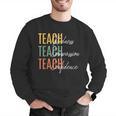 Teacher Kindness Compassion Confidence Teaching Men Graphic Sweatshirt, funny gift Teacher Kindness Compassion Confidence Teaching Men Graphic Sweatshirt, funny gift