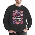 Teacher Positive Affirmations Candy Heart Valentine's Day Men Graphic Sweatshirt, funny gift Teacher Positive Affirmations Candy Heart Valentine's Day Men Graphic Sweatshirt, funny gift