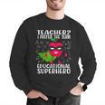 Teacher I Prefer The Term Educational Superhero Men Graphic Sweatshirt, funny gift Teacher I Prefer The Term Educational Superhero Men Graphic Sweatshirt, funny gift