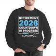 Teacher Retirement Class Of 2026 Loading Retired Men Graphic Sweatshirt, funny gift Teacher Retirement Class Of 2026 Loading Retired Men Graphic Sweatshirt, funny gift