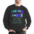 Teacher Shark Don't Stress Do Your Best Forget The Rest Men Graphic Sweatshirt, funny gift