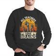 Teacher All Teachers Love Brains Halloween Men Graphic Sweatshirt, funny gift Teacher All Teachers Love Brains Halloween Men Graphic Sweatshirt, funny gift