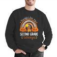 Teacher Thanksgiving Thankful For My Second Grade Turkeys Men Graphic Sweatshirt, funny gift