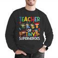 Teacher Of Tiny Superheroes Teach 100th Day Of School Men Women Girls Kids Men Graphic Sweatshirt, funny gift Teacher Of Tiny Superheroes Teach 100th Day Of School Men Women Girls Kids Men Graphic Sweatshirt, funny gift