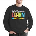 Teacher Y'All Gonna Learn Today First Day Of School Men Graphic Sweatshirt, funny gift Teacher Y'All Gonna Learn Today First Day Of School Men Graphic Sweatshirt, funny gift