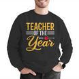 Teacher Of The Year Men Women Teachers Men Graphic Sweatshirt, funny gift