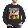 Teachers Aide Boo Crew Ghost Groovy Halloween For Women Men Graphic Sweatshirt, funny gift Teachers Aide Boo Crew Ghost Groovy Halloween For Women Men Graphic Sweatshirt, funny gift