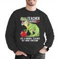 Teachersaurus Rex Dinosaur Like A Normal Teacher Saurus Men Graphic Sweatshirt, funny gift Teachersaurus Rex Dinosaur Like A Normal Teacher Saurus Men Graphic Sweatshirt, funny gift