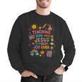 Teaching Kids About Jesus Is The Best Job Ever Bible Teacher Men Graphic Sweatshirt, funny gift Teaching Kids About Jesus Is The Best Job Ever Bible Teacher Men Graphic Sweatshirt, funny gift