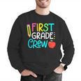 Team 1st Grade Crew Back To School 1st Grade Teacher Kids Men Graphic Sweatshirt, funny gift Team 1st Grade Crew Back To School 1st Grade Teacher Kids Men Graphic Sweatshirt, funny gift