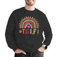 TGIF Teacher Appreciation Alphabet Thank God It's Friday For Men Women Girls Kids Men Graphic Sweatshirt, funny gift