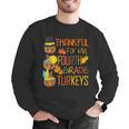 Thankful For My 4th Grade Turkey Thanksgiving Turkey Teacher Men Graphic Sweatshirt, 4th Grade Teacher Sweatshirts, funny gift Thankful For My 4th Grade Turkey Thanksgiving Turkey Teacher Men Graphic Sweatshirt, 4th Grade Teacher Sweatshirts, funny gift