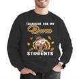 Thankful For My Dance Students Thanksgiving Turkey Teacher For Men Women Girls Kids Men Graphic Sweatshirt, funny gift