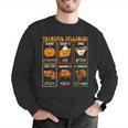 Thankful Syllables Thanksgiving Phonics Reading Teacher Fall Men Graphic Sweatshirt, funny gift