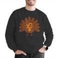 Thanksgiving Math Teacher Math Symbol Men Women Girls Kids Men Graphic Sweatshirt, funny gift