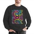 Tie Dye 8th Grade Typography Team Eighth Grade Teacher Men Graphic Sweatshirt, funny gift