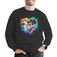 TK Teacher Transitional Kindergarten Heart Back To School Men Graphic Sweatshirt, funny gift