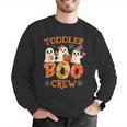 Toddler Boo Crew Halloween Costume For Teacher Kids Men Graphic Sweatshirt, funny gift