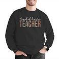 Toddler Teacher Leopard Appreciation For Women For Work Men Graphic Sweatshirt, funny gift Toddler Teacher Leopard Appreciation For Women For Work Men Graphic Sweatshirt, funny gift