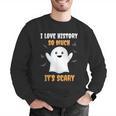 History Teacher Halloween History Class School For Men Women Kids Men Graphic Sweatshirt, History Teacher Sweatshirts, funny gift