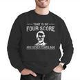 History Teacher Joke Four Score & Seven Years Men Graphic Sweatshirt, History Teacher Sweatshirts, funny gift History Teacher Joke Four Score & Seven Years Men Graphic Sweatshirt, History Teacher Sweatshirts, funny gift
