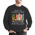 History Teacher I Read The Constitution For The Articles For Men Women Men Graphic Sweatshirt, History Teacher Sweatshirts, funny gift