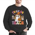 Trick Or Teach Cute Ghost Coffee Pumpkins Halloween Teacher Men Graphic Sweatshirt, funny gift Trick Or Teach Cute Ghost Coffee Pumpkins Halloween Teacher Men Graphic Sweatshirt, funny gift
