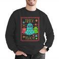 Trick Or Teach Neon Ghost Flower Teacher Spooky Halloween Men Graphic Sweatshirt, funny gift Trick Or Teach Neon Ghost Flower Teacher Spooky Halloween Men Graphic Sweatshirt, funny gift