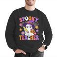 Trick Or Teach Spooky Teacher Ghost Halloween Teacher Men Graphic Sweatshirt, funny gift Trick Or Teach Spooky Teacher Ghost Halloween Teacher Men Graphic Sweatshirt, funny gift