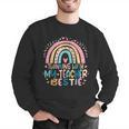 Twinning With My Teacher Bestie Rainbow Matching Teachers Men Graphic Sweatshirt, funny gift Twinning With My Teacher Bestie Rainbow Matching Teachers Men Graphic Sweatshirt, funny gift