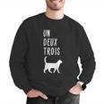 Un Deux Trois Cat Shirt French Teacher Men Graphic Sweatshirt, funny gift Un Deux Trois Cat Shirt French Teacher Men Graphic Sweatshirt, funny gift