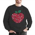 Valentines Day Teacher Hearts Apple Love Teach Women Men Men Graphic Sweatshirt, funny gift Valentines Day Teacher Hearts Apple Love Teach Women Men Men Graphic Sweatshirt, funny gift