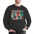 Verry Merry Speech Language Pathologist Teacher Christmas Men Graphic Sweatshirt, funny gift Verry Merry Speech Language Pathologist Teacher Christmas Men Graphic Sweatshirt, funny gift