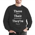 Vocabulary Police Their There They'Re English Teacher Men Graphic Sweatshirt, English Teacher Sweatshirts, funny gift Vocabulary Police Their There They'Re English Teacher Men Graphic Sweatshirt, English Teacher Sweatshirts, funny gift