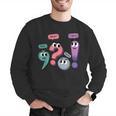 Wait What Stop It I Agree Grammar English Teacher Men Graphic Sweatshirt, English Teacher Sweatshirts, funny gift