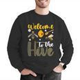 Welcome To The Hive Bee Teacher Back To School Men Graphic Sweatshirt, funny gift Welcome To The Hive Bee Teacher Back To School Men Graphic Sweatshirt, funny gift