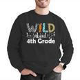 Wild About 4th Grade First Day Of School Teacher Student Men Graphic Sweatshirt, First Grade Teacher Sweatshirts, 4th Grade Teacher Sweatshirts, funny gift Wild About 4th Grade First Day Of School Teacher Student Men Graphic Sweatshirt, First Grade Teacher Sweatshirts, 4th Grade Teacher Sweatshirts, funny gift