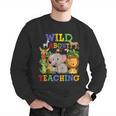 Wild About Teaching Safari Jungle School Teacher Men Graphic Sweatshirt, funny gift Wild About Teaching Safari Jungle School Teacher Men Graphic Sweatshirt, funny gift