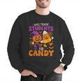 Will Trade Students For Candy Shirt Fun Candy Corn Teacher Men Graphic Sweatshirt, funny gift Will Trade Students For Candy Shirt Fun Candy Corn Teacher Men Graphic Sweatshirt, funny gift
