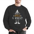 Which Witch Is Which Halloween Grammar Teacher Costume Men Graphic Sweatshirt, funny gift Which Witch Is Which Halloween Grammar Teacher Costume Men Graphic Sweatshirt, funny gift