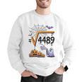 4489 Square Root 67 Math Teacher Halloween Costume Professor Men Graphic Sweatshirt, funny gift