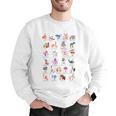 American Sign Language For Teachers ASL Alphabet Men Graphic Sweatshirt, funny gift