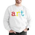 Art Teacher Artists Men Graphic Sweatshirt, funny gift