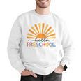 Back To School Hello Preschool For Kids Teacher Women Men Graphic Sweatshirt, funny gift Back To School Hello Preschool For Kids Teacher Women Men Graphic Sweatshirt, funny gift