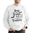 You Can't Scare Me I'm a Teacher Men Graphic Sweatshirt, funny gift You Can't Scare Me I'm a Teacher Men Graphic Sweatshirt, funny gift