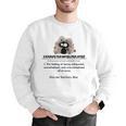 Cat Exhausted Teacher Exhausterwhelmulated Definition Men Graphic Sweatshirt, funny gift Cat Exhausted Teacher Exhausterwhelmulated Definition Men Graphic Sweatshirt, funny gift