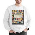 Composition Notebook Costume Teacher Matching Halloween Book Men Graphic Sweatshirt, funny gift Composition Notebook Costume Teacher Matching Halloween Book Men Graphic Sweatshirt, funny gift