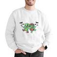 Creepin It Real Monster School Preschool Teacher Halloween Men Graphic Sweatshirt, funny gift