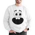 Creepy Carrots Face Teacher Halloween Costume Matching Men Graphic Sweatshirt, funny gift Creepy Carrots Face Teacher Halloween Costume Matching Men Graphic Sweatshirt, funny gift