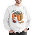 Fall Book Pumpkin Books Ghost Reading Halloween Teacher Men Graphic Sweatshirt, funny gift Fall Book Pumpkin Books Ghost Reading Halloween Teacher Men Graphic Sweatshirt, funny gift